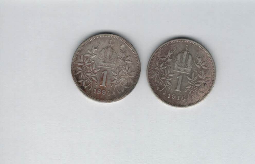  1 Krone 1894 1916 á 4,17g fein silber Kronenwährung Österreich Spittalgold9800 (4508   