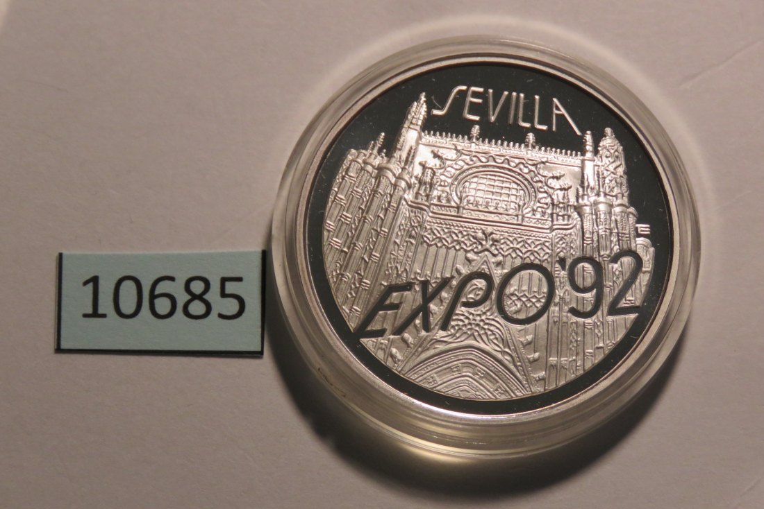  10685 Polen 1992 - 200.000 Zloty - EXPO Sevilla -  31,1 g SILBER 0.999   