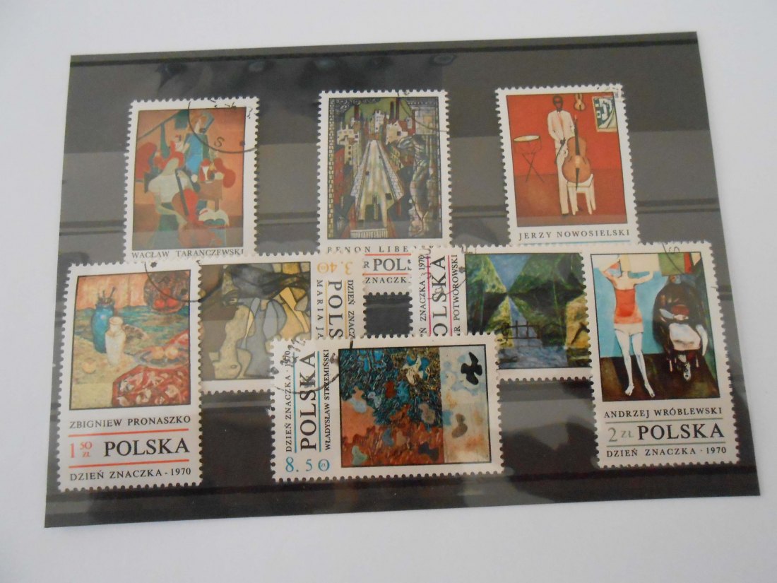  Briefmarken Polen 1970 -Gemälde Polnische Malerei- (93)   