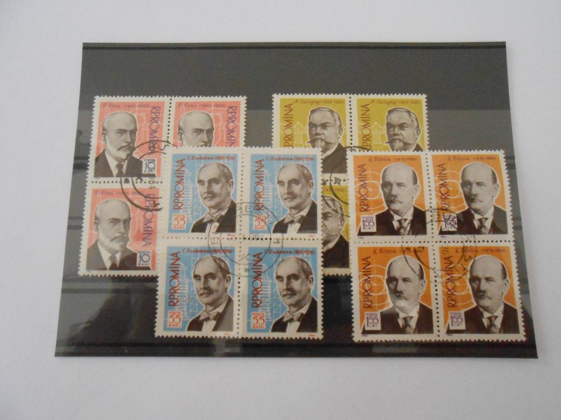  Briefmarken Rumänien 1970 - Rumänische Wissenschaftler- (94)   