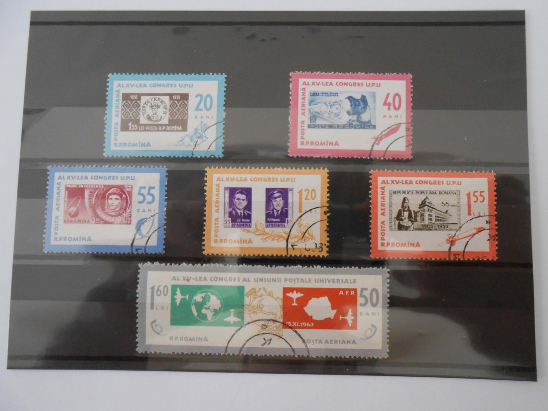  Briefmarken Rumänien 1963 -XV. Kongresses des Weltpostvereins (UPU)- (100)   