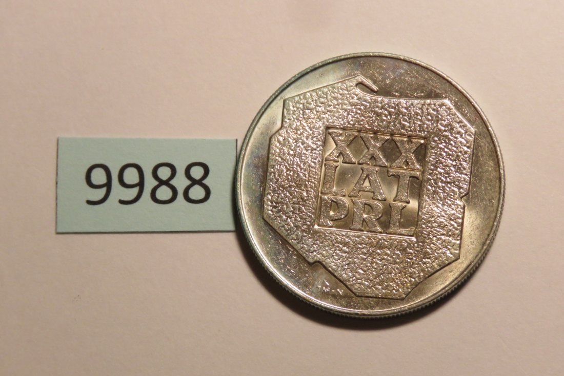  9989 Polen 1976 - 200 Zloty - Olympia FAckel - 14,47 g SILBER 0.625   