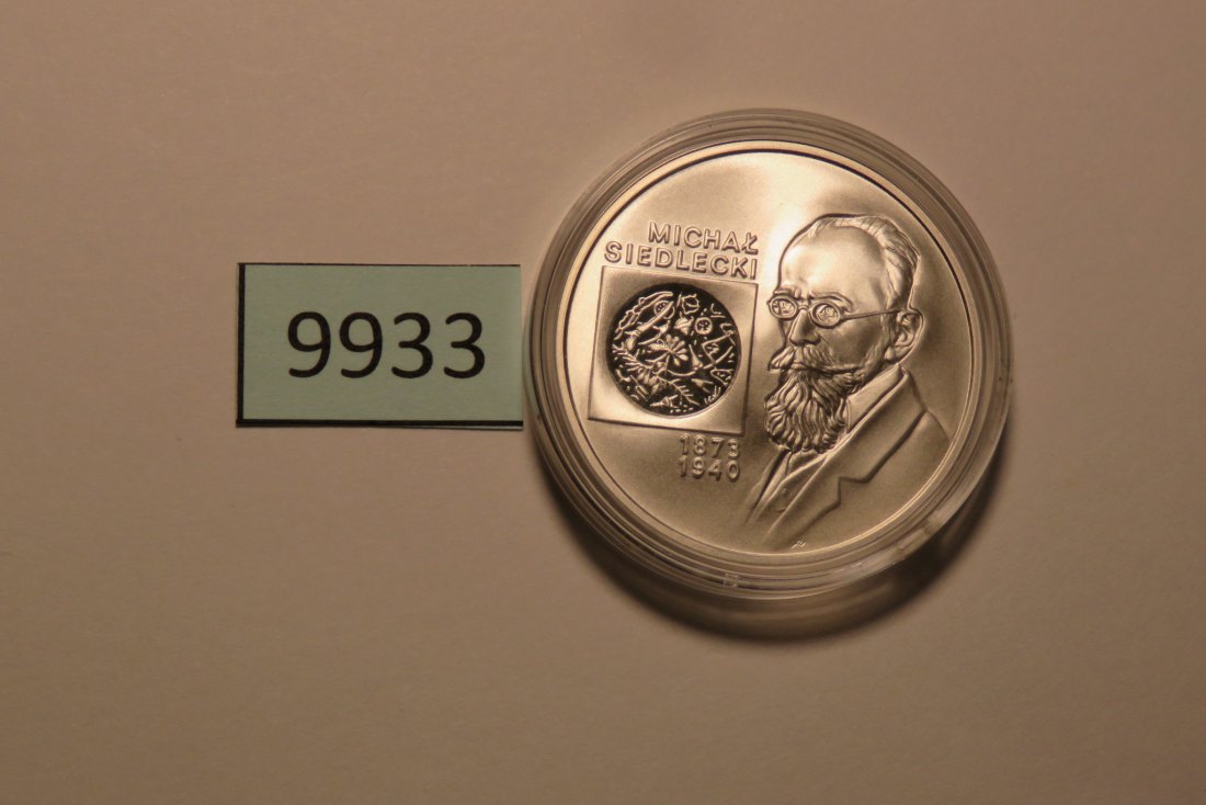  9933 Polen 2001 - 10 Zloty - Zierfische - 14,14 g SILBER 0.925   