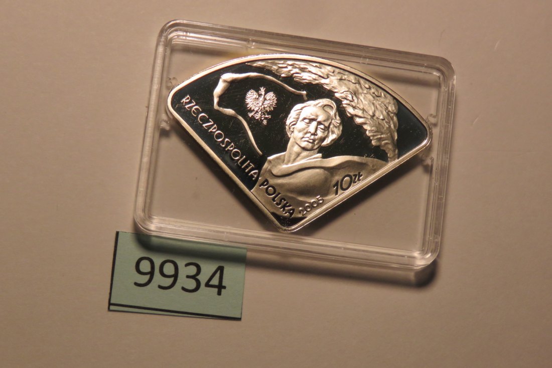  9934 Polen - 10 Zloty - Kraniche - EXPO - 14,14 g SILBER 0.925   