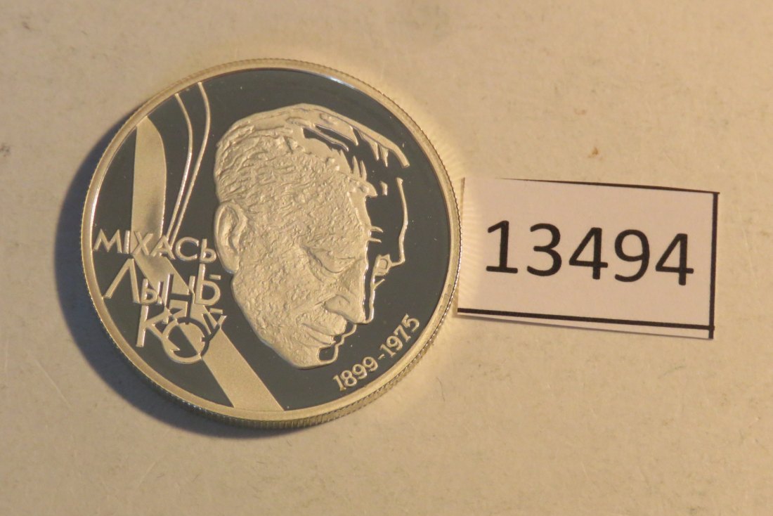  13494 Belarus 1999 - 10 Rubel - Linko - 16,82 g SILBER 0.925   