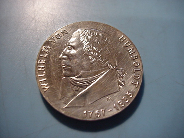  DDR 20 Mark Zum250. Todestag v.Gottfried Wilhelm Leibnitz1966   