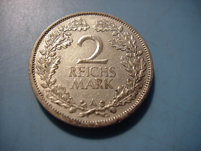  Weimar 2 Reichsmark1926 A   