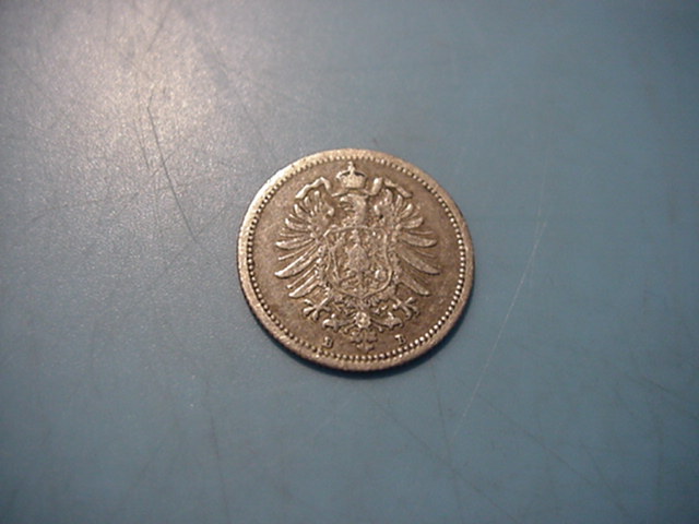  Kaiserreich 20 Pfennig 1874 B   