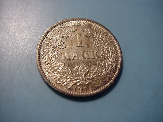  Kaiserreich 1 Mark 1914 A   