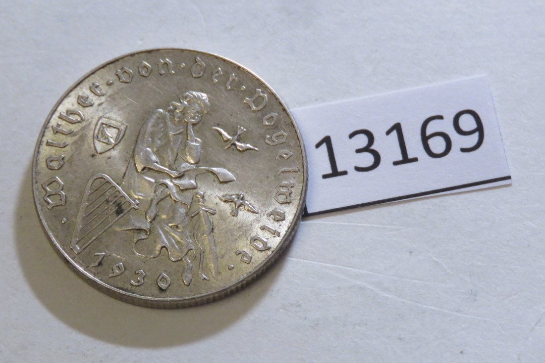  13169 Österreich 1930 - 2 Schilling -  Walther von der Vogelweide  - 12 g SILBER 0.640   