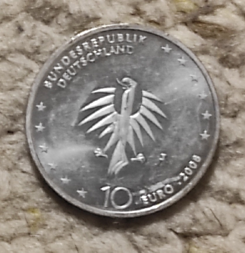  Deutschland 10 €, 2008 Gorch Fock II   