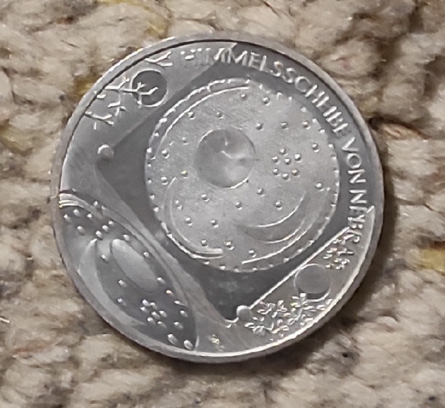  Deutschland 10 € 2008, Himmelsscheibe von Nebra   