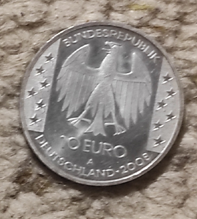  Deutschland 10 € 2008, Himmelsscheibe von Nebra   