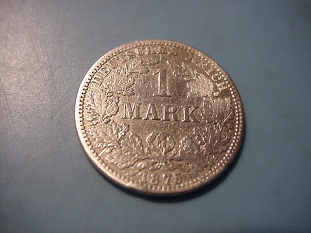  Kaiserreich 1 Mark 1875 A   