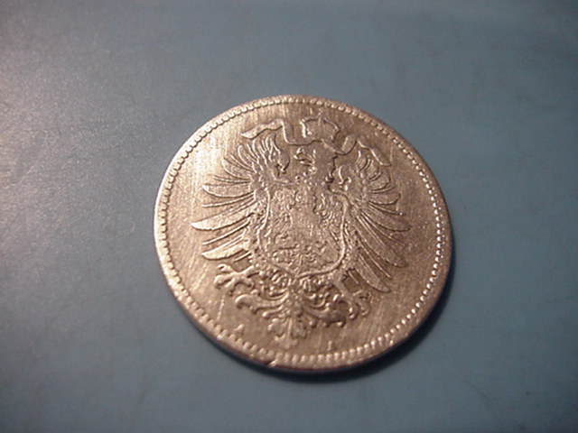  Kaiserreich 1 Mark 1875 A   
