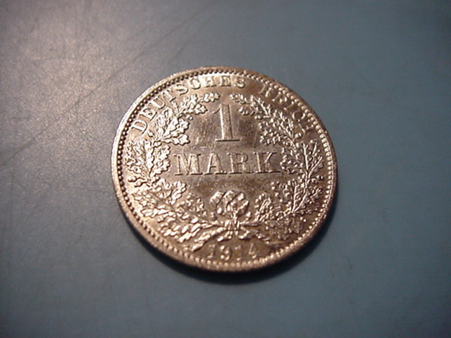  Kaiserreich 1 Mark 1914 A   