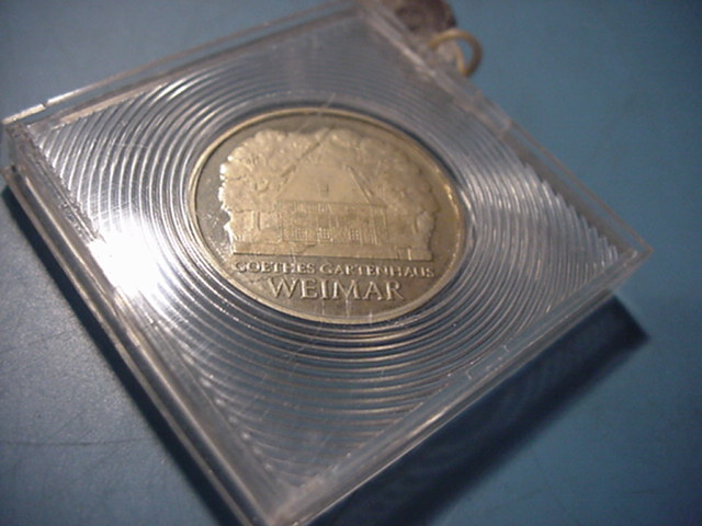  DDR Goethes Gartenhaus in Weimar1982 PP   