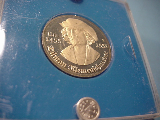  DDR 5 Mark Zum 450 Todestag v.Thilmann RiemenschneiderPP 1981   