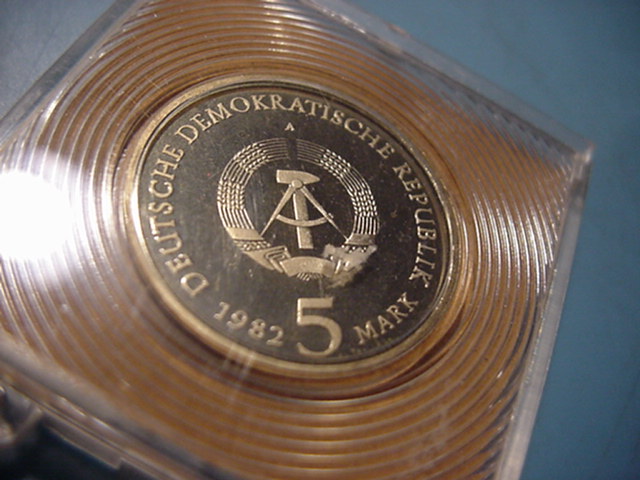  DDR 5 Mark Wartburg bei Eisenach PP 1982   