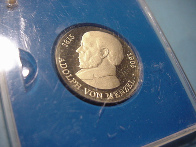  DDR 5 Mark Zum 75.Todestag v.Adolf v.Menzel PP 1980   