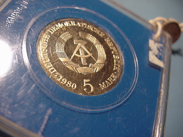  DDR 5 Mark Zum 75.Todestag v.Adolf v.Menzel PP 1980   