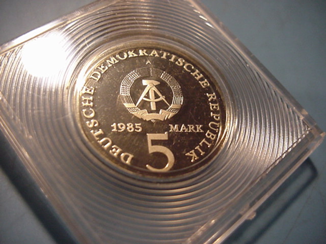  DDR 5 Mark Zum 225.Todestag v.Caroline Neuber PP 1985   