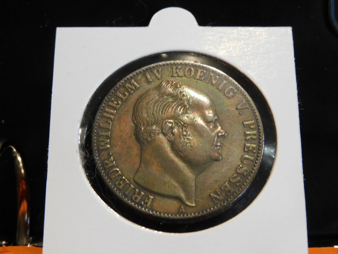 GERMANY 1 THALER 1856 PRUSSIA.GRADE-PLEASE SEE PHOTOS.