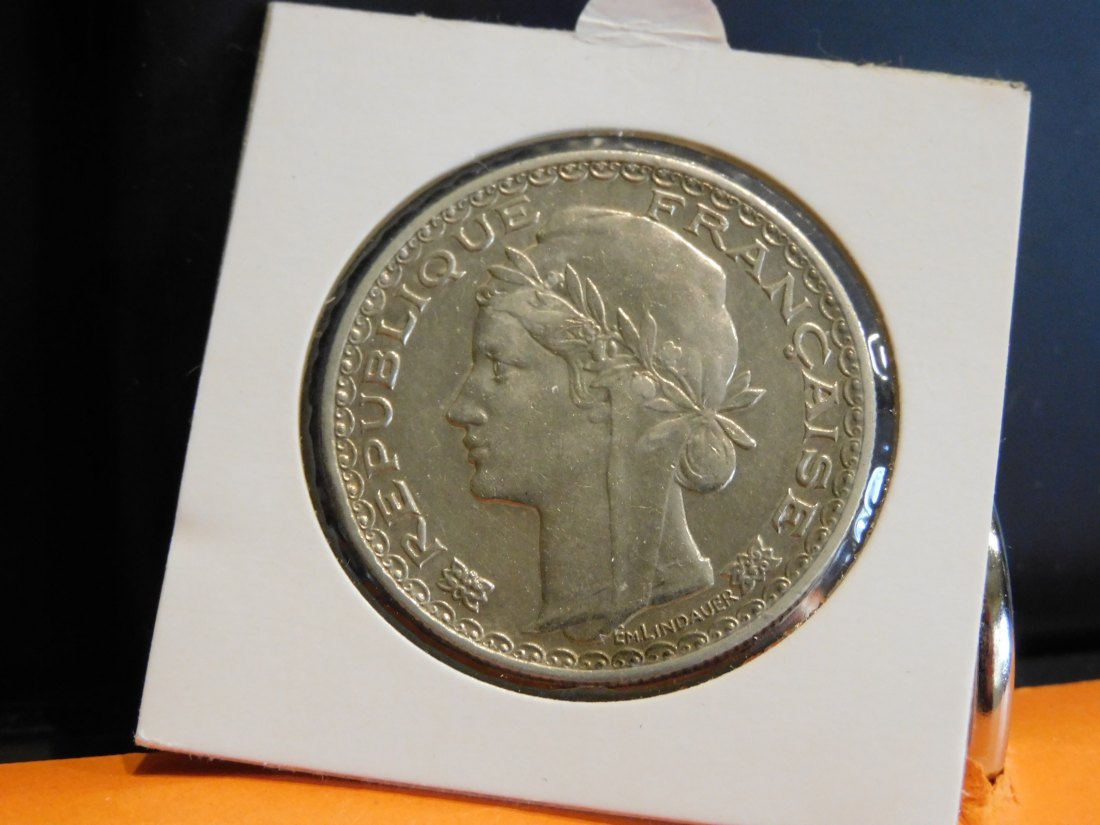 FRENCH INDOCHINA 1 PIASTRE 1931.GRADE-PLEASE SEE PHOTOS.