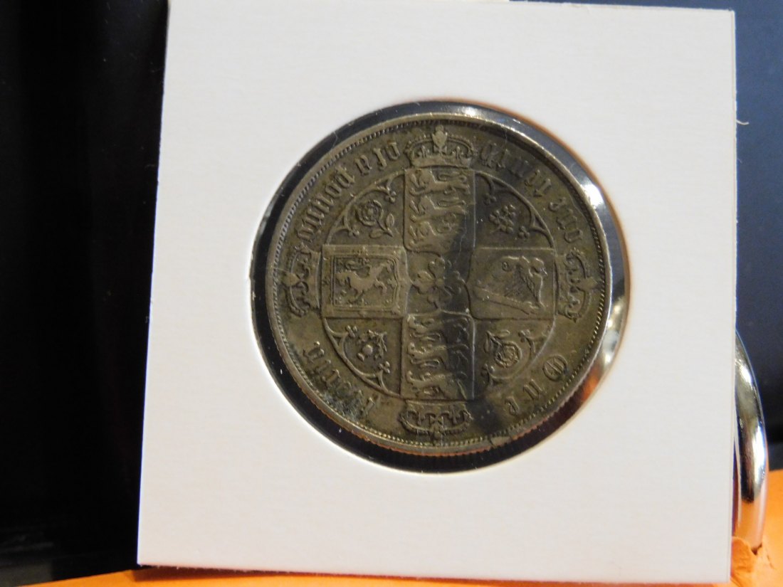  GREAT BRITAIN 1 FLORIN 1853???.GRADE-PLEASE SEE PHOTOS.   