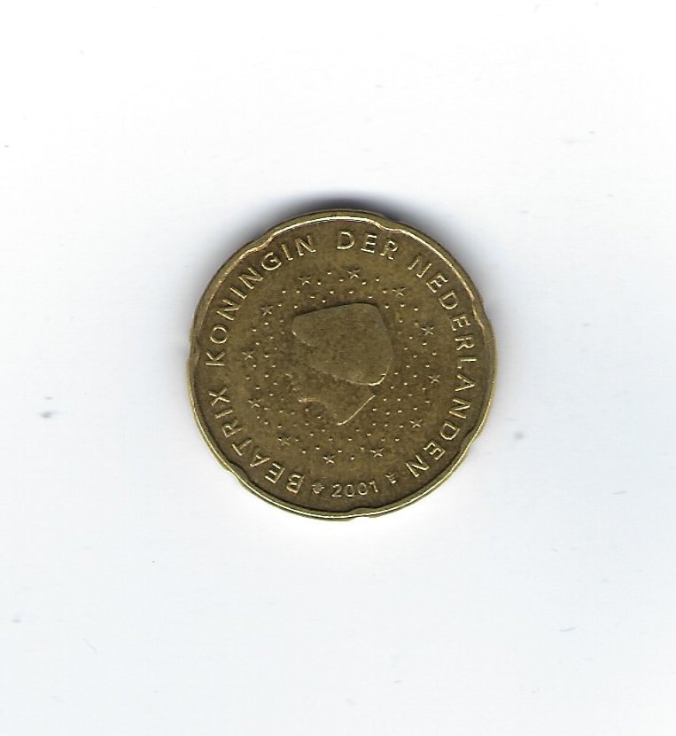  Niederlande 20 Cent 2001   