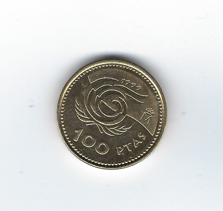  Spanien 100 Pesetas 1999 Senioren   