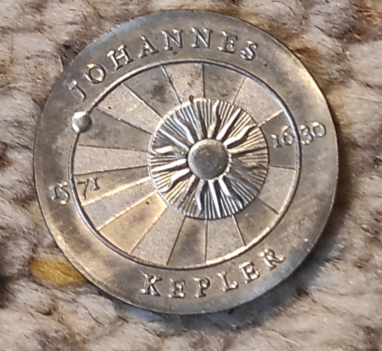  DDR 5 Mark 1971 Heburt von Johannes Kepler   