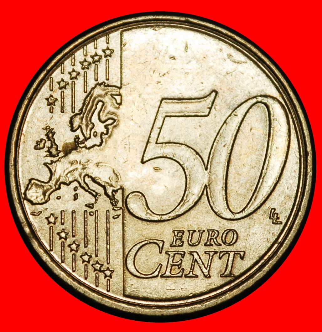  Ⰺ SOWER ERROR (2007-2025): FRANCE★50 EURO CENTS 2019 NORDIC GOLD! DIES A II1★LOW START ★ NO RESERVE!   