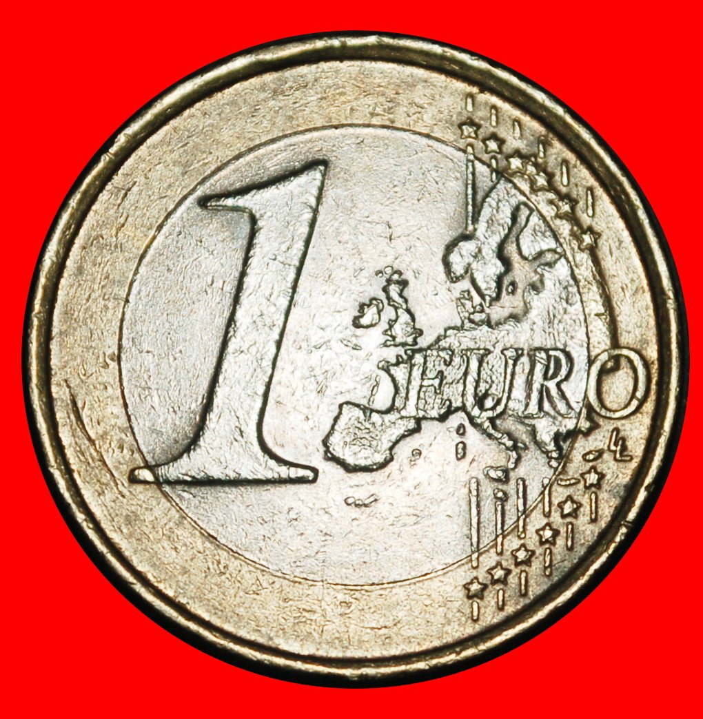  Ⰺ NON-PHALLIC TYPE (2008-2025): PORTUGAL ★ 1 EURO 2011 SEAL 1144! DIES B I2!★LOW START ★ NO RESERVE!   