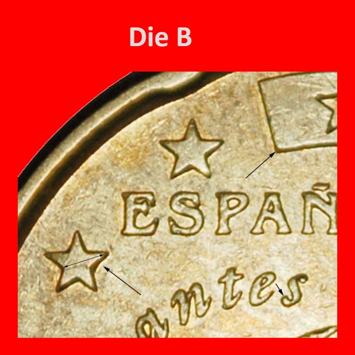  Ⰿ NORDIC GOLD (1999-2026): SPAIN ★ 20 EURO CENTS 2002 Cervantes (1547-1616)!★LOW START ★ NO RESERVE!   