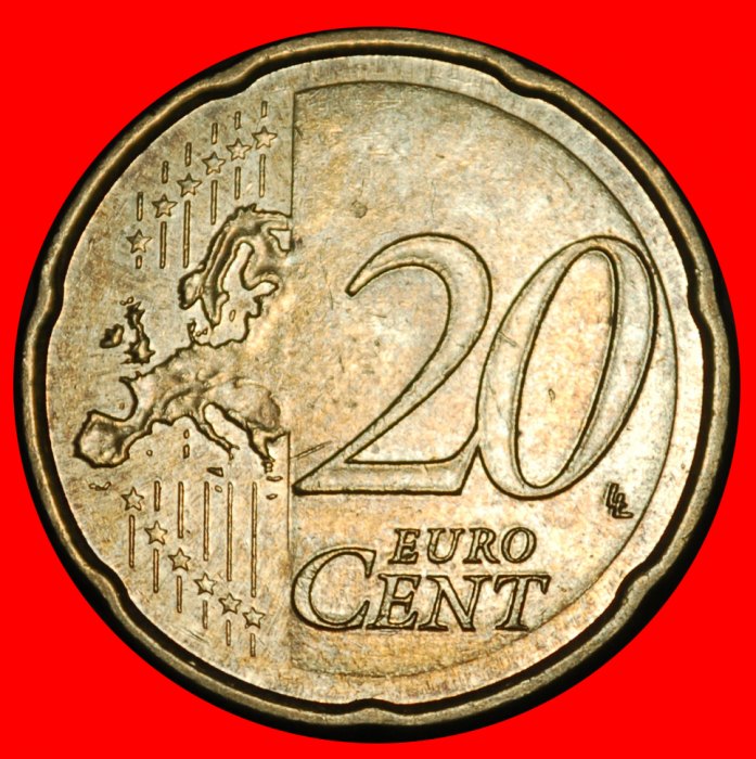  Ⰿ NORDIC GOLD (1999-2026): SPAIN ★ 20 EURO CENTS 2019 Cervantes (1547-1616)!★LOW START ★ NO RESERVE!   