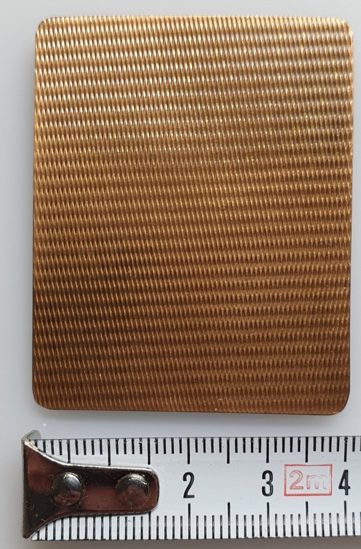  Plakette Landesverband Niedersachsen Messing mit Medaille aus 925 Silber gepunzt   