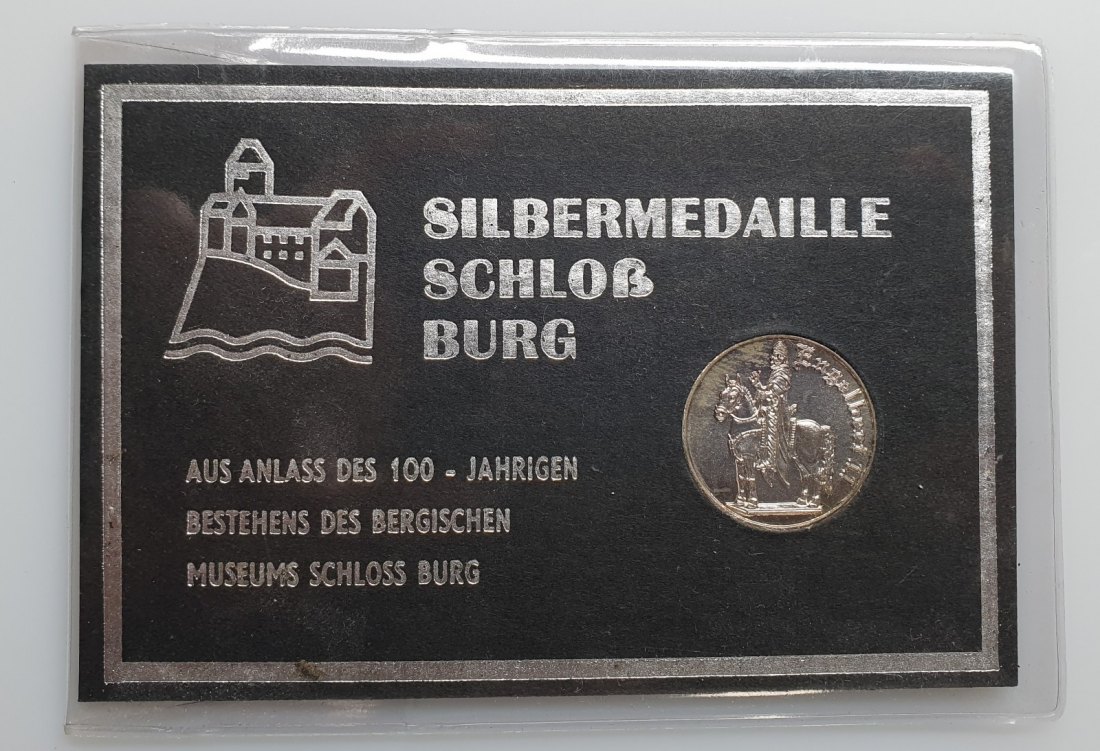  Medaille 1994 Silber 10 g, 999/1000 Feinsilber Limitierte Auflage auf 500 Stück   