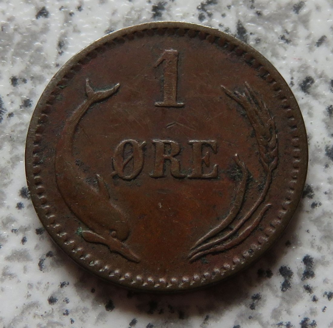  Dänemark 1 Öre 1888   