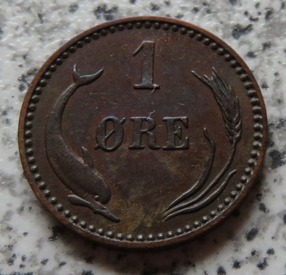  Dänemark 1 Öre 1897   