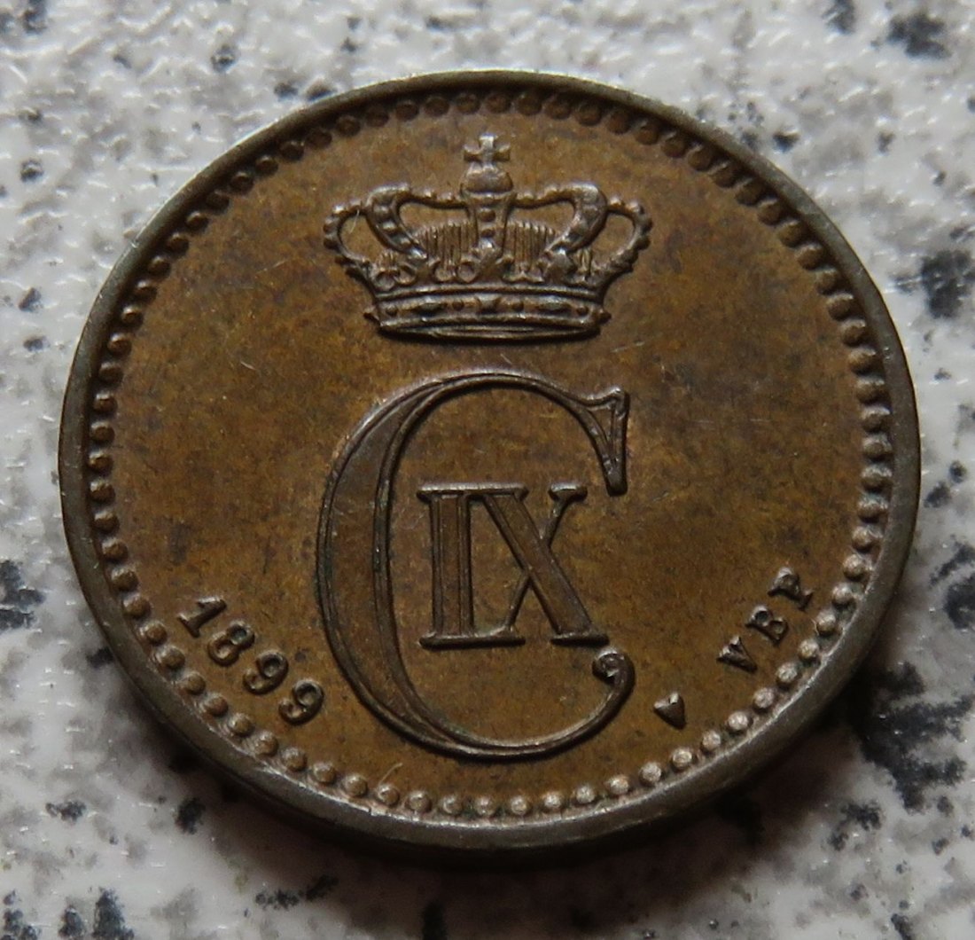  Dänemark 1 Öre 1899   