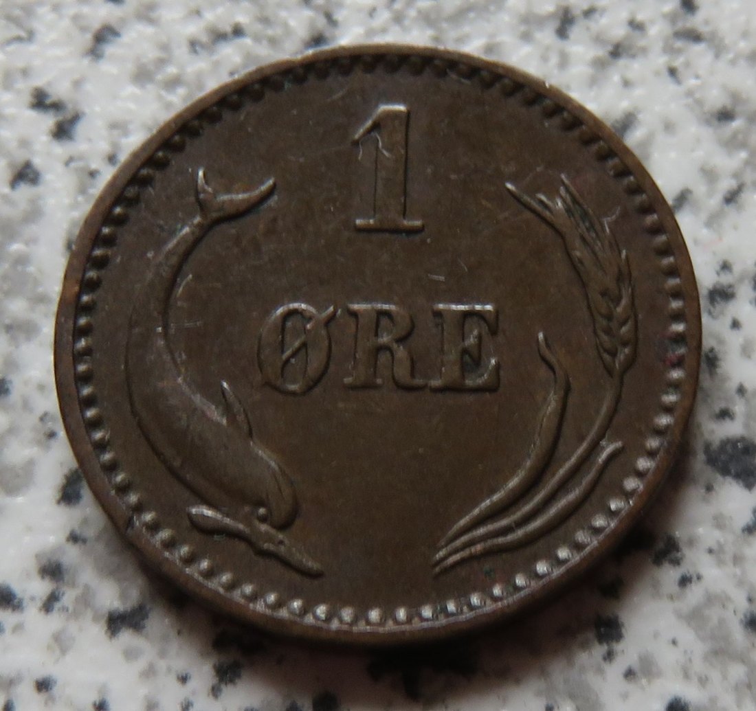  Dänemark 1 Öre 1902   