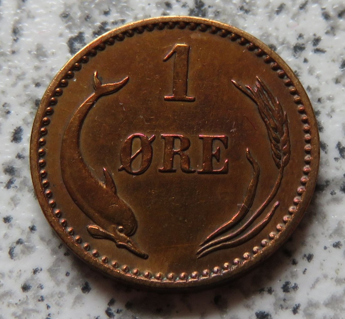  Dänemark 1 Öre 1904   