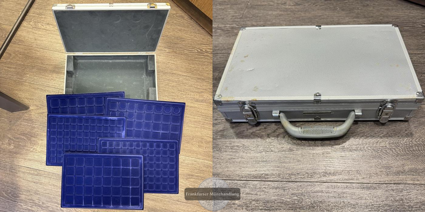  Koffer 40,5x24x8cm mit 5 Tableaus FM-Frankfurt   