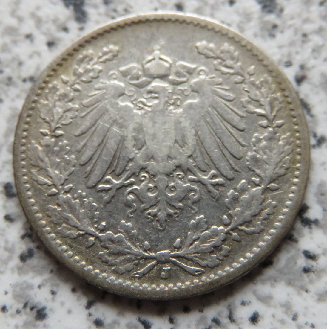  Kaiserreich 1/2 Mark 1906 J   