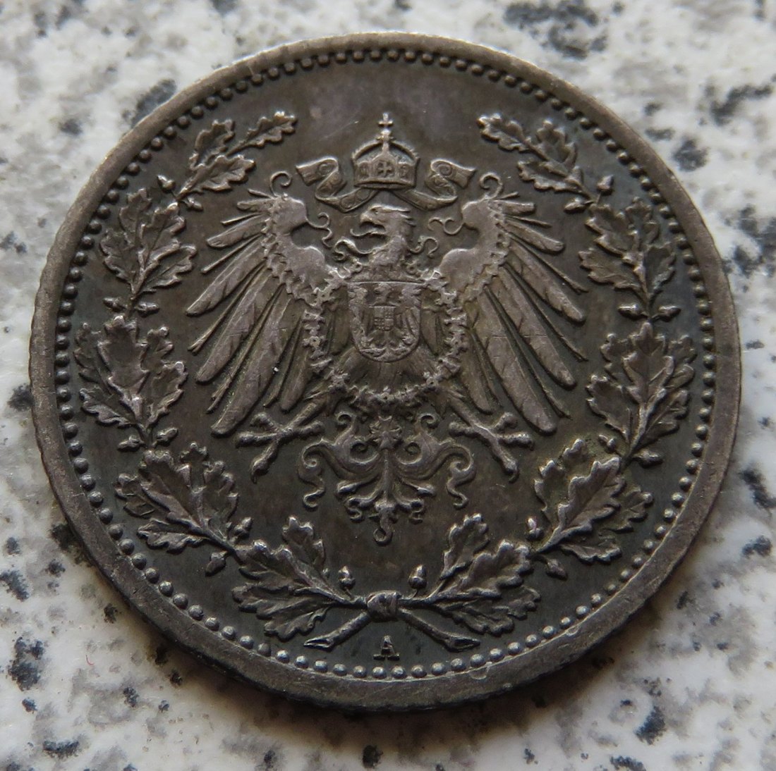  Kaiserreich 1/2 Mark 1907 A   