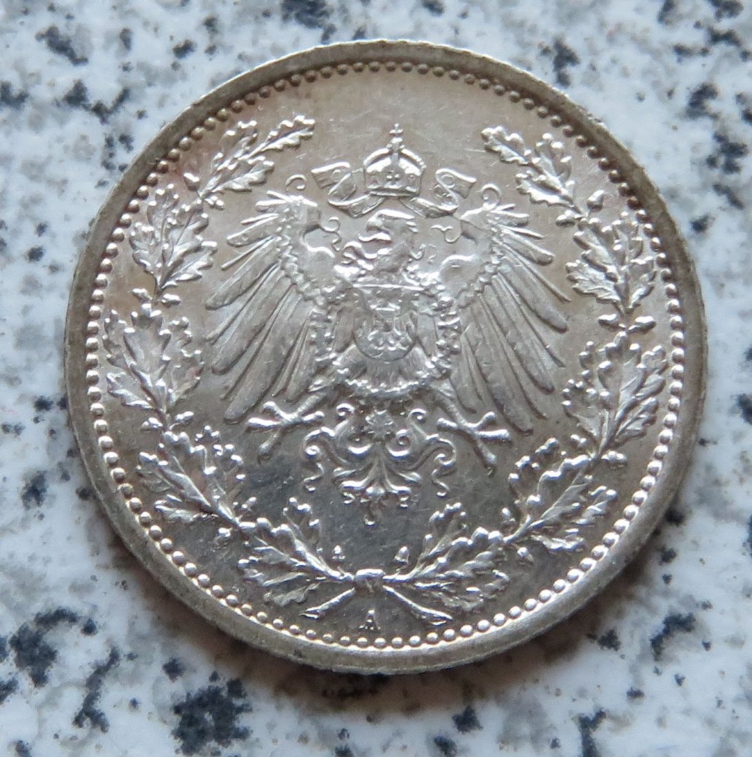  Kaiserreich 1/2 Mark 1916 A   