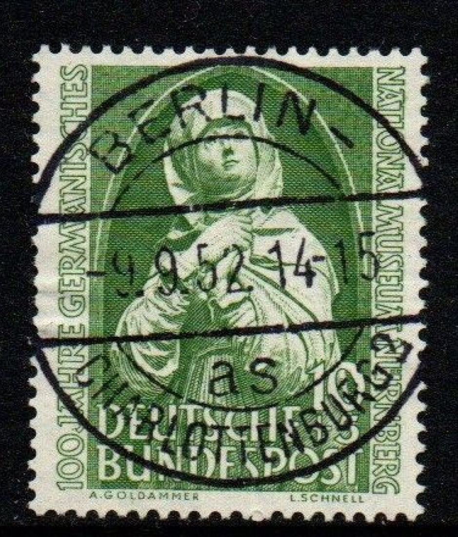  BUND BRD 151 Klasse Vollstempel Berlin Charlottenburg 2 as selten rar   