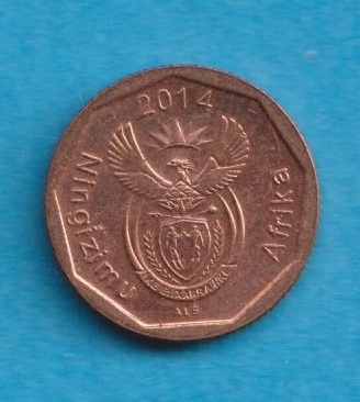  Südafrika 10 Cents 2014   