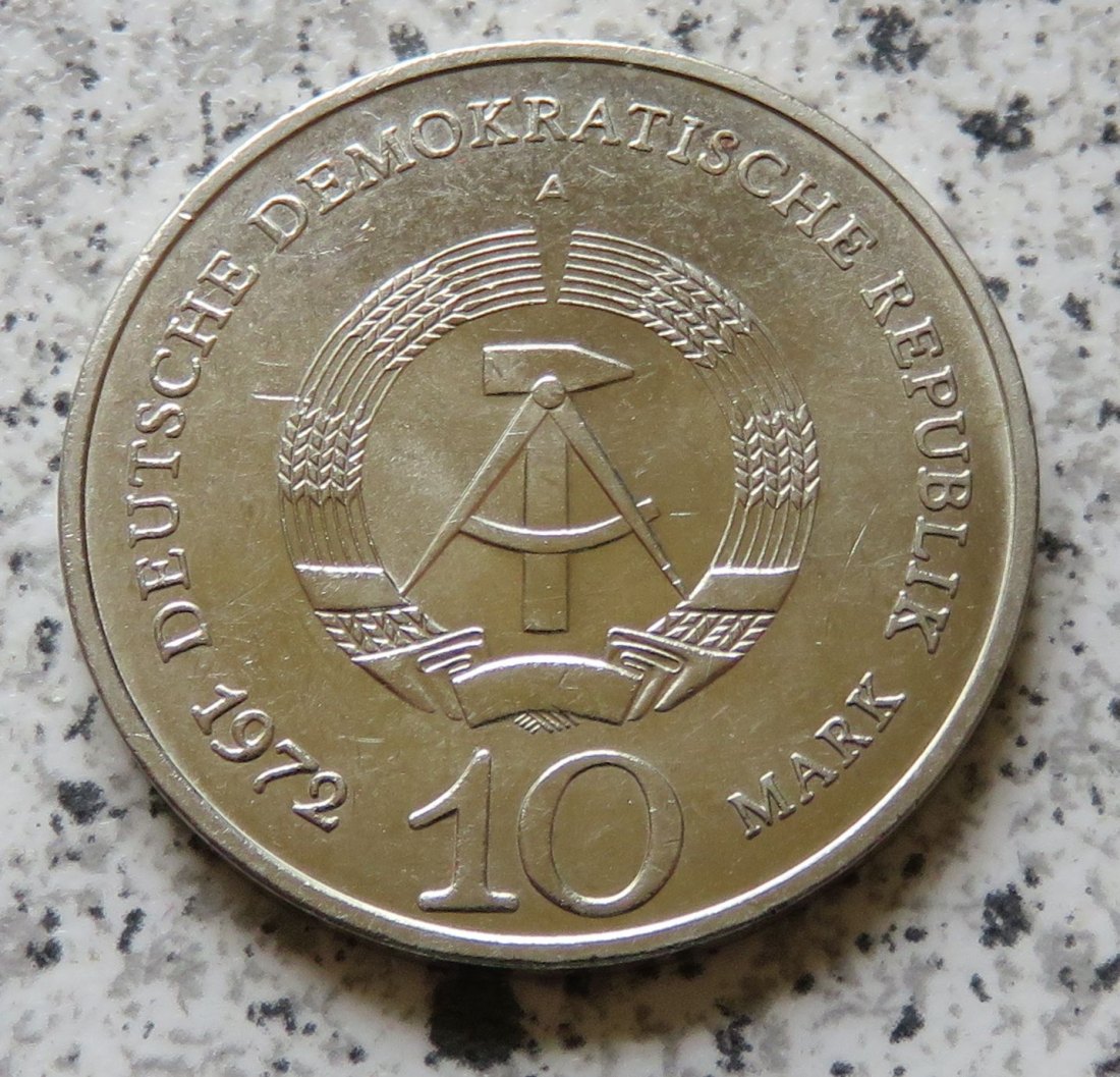  DDR 10 Mark 1972 Mahnmal KZ Buchenwald   